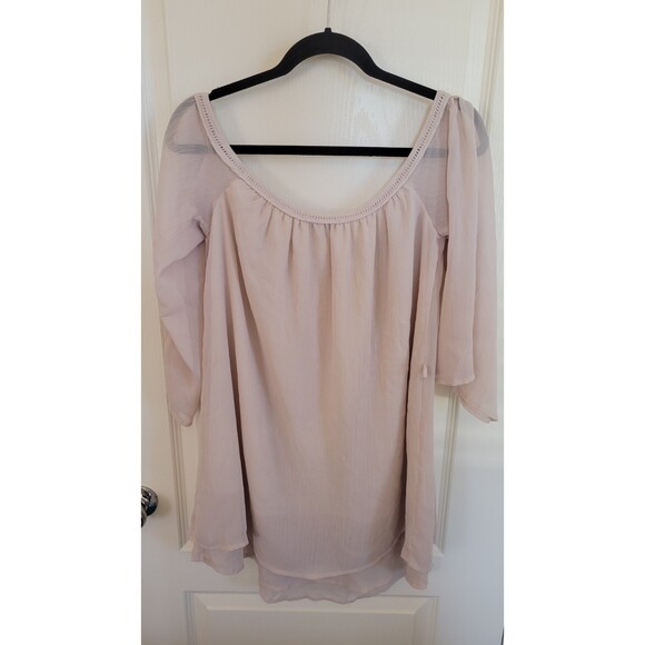 Purple Snow Tan Tunic - Picture 2 of 3